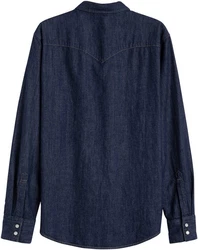LEVI'S Hemd Barstow Western Standard blue denim