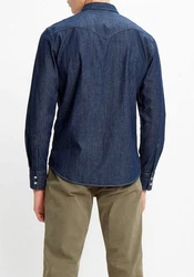 LEVI'S Hemd Barstow Western Standard blue denim