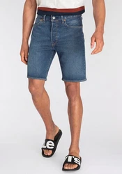 Levi's Jeansshorts 501 Collection Hemmed Shorts blau