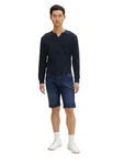 TOM TAILOR Jeansshorts JOSH Dunkelblau/Blau/Hellblau