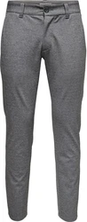 ONLY & SONS Chinohose Mark Dunkelgrau/Hellgrau/Grau