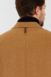 Ron Tomson Wintermantel Qualität Braun/Beige