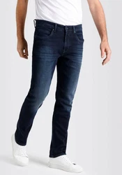 MAC 5-Pocket Jeans Arne Pipe Dunkelblau/Hellblau/Blau