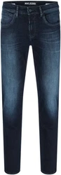 MAC 5-Pocket Jeans Arne Pipe Dunkelblau/Hellblau/Blau