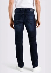 MAC 5-Pocket Jeans Arne Pipe Dunkelblau/Hellblau/Blau