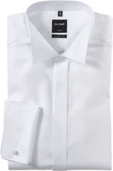 OLYMP Smokinghemd Luxor modern fit Weiß/Creme