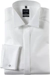 OLYMP Smokinghemd Luxor modern fit Creme/Weiß