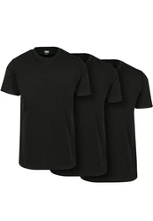URBAN CLASSICS T-Shirt Urban Classics Herren Basic Tee Schwarz
