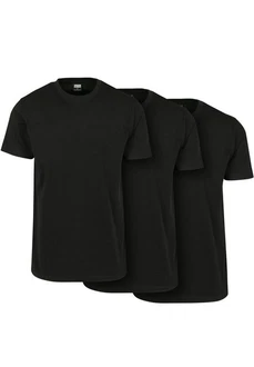 URBAN CLASSICS T-Shirt Urban Classics Herren Basic Tee Schwarz
