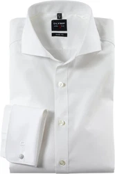 OLYMP Businesshemd Level Five body fit Weiß/Creme