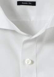OLYMP Businesshemd Level Five body fit Weiß/Creme