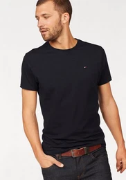 T-Shirt TJM CLASSIC JERSEY C NECK mit Logostickerei