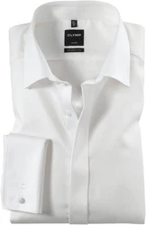 OLYMP Businesshemd Luxor modern fit Creme/Weiß