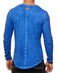 Frchtl Longsleeve Herren Langarmshirt Longshirt blau