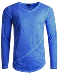 Frchtl Longsleeve Herren Langarmshirt Longshirt blau