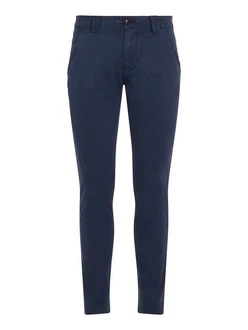 Tommy Jeans Chinohose TJM SCANTON CHINO PANT Dunkelblau/Blau