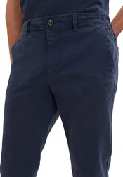 TOM TAILOR Chinohose Slim Fit Dunkelblau
