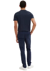 TOM TAILOR Chinohose Slim Fit Dunkelblau