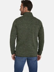 Jan Vanderstorm Sweatjacke KOLMUND Dunkelgrün/Grün/Khaki
