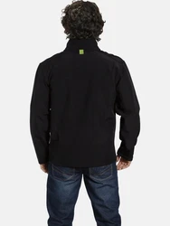 Jan Vanderstorm Funktionsjacke TEEMU  Schwarz/Grün/Gelb