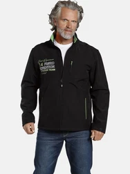 Jan Vanderstorm Funktionsjacke TEEMU  Schwarz/Grün/Gelb