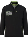 Jan Vanderstorm Funktionsjacke TEEMU  Schwarz/Grün/Gelb