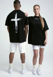 Remember you will die T-Shirt Cross T-Shirt Schwarz/Weiß