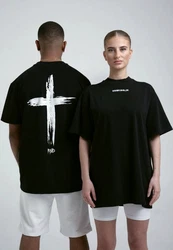 Remember you will die T-Shirt Cross T-Shirt Schwarz/Weiß