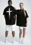 Remember you will die T-Shirt Cross T-Shirt Schwarz/Weiß