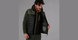 CMP Winterjacke MAN VEST NERO