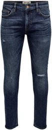 Slim-fit-Jeans OS ONSLOOM SLIM BLUE GREY 40 mit Destroyed Effekt