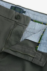 Next Chinoshorts Skinny Fit Khaki/Dunkelgrün