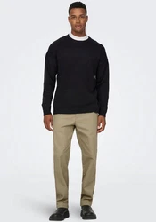 Only & Sons Hose Edge ONSEDGE-ED LOOSE Khaki