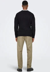 Only & Sons Hose Edge ONSEDGE-ED LOOSE Khaki