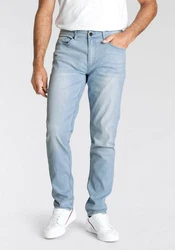 H.I.S Slim-fit Jeans FLUSH schmale Beinform Hellblau/Blau/Grau