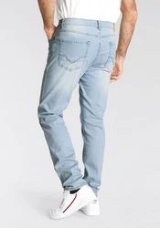 H.I.S Slim-fit Jeans FLUSH schmale Beinform Hellblau/Blau/Grau