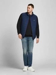 Jack & Jones Plus Sweatshirt BASIC SWEAT CREW NECK schwarz