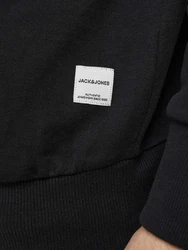 Jack & Jones Plus Sweatshirt BASIC SWEAT CREW NECK schwarz