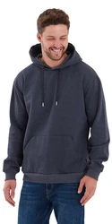 COMEOR Kapuzenpullover Hoodie Sweatshirt Dunkelblau/Dunkelgrau/Grau