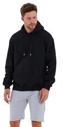 COMEOR Kapuzenpullover Hoodie Sweatshirt Schwarz/Dunkelblau