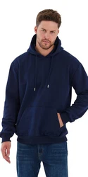 COMEOR Kapuzenpullover Hoodie Sweatshirt Dunkelblau/Blau