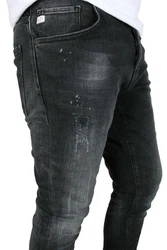 Goldgarn 5-Pocket Jeans NECKARAU Dunkelgrau/Schwarz/Grau