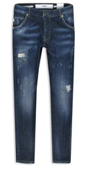 Goldgarn 5-Pocket Jeans NECKARAU Blau/Dunkelblau/Hellblau