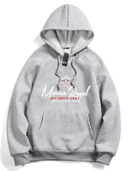 RMK Kapuzenpullover Hoodie Pullover Kapuze Langarmshirt mit Taschen Grau/Rosa