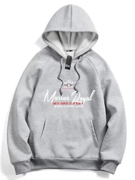 Kapuzenpullover Herren Hoodie Pullover Kapuze Langarmshirt mit Taschen Unisex mit lizenziertem Print
