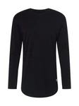Jack & Jones Langarmshirt JJENOA O-NECK LS Dunkelblau/Schwarz
