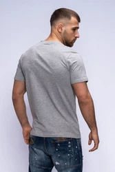 JACK & JONES Herren T-Shirt Kurzarmshirt Top Print Shirt Casual Basic O-Neck ELEMENTS TEE SS CREW NECK Blau/Grau/Schwarz/Dunkelgrau/Hellgrau