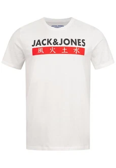 JACK & JONES Herren T-Shirt Kurzarmshirt Top Print Shirt Casual Basic O-Neck ELEMENTS TEE SS CREW NECK Schwarz/Khaki/Blau/Hellblau/Weiß JACK & JONES Herren T-Shirt Kurzarmshirt Top Print Shirt Casual Basic O-Neck ELEMENTS TEE SS CREW NECK Schwarz/Khaki/Blau/Hellblau/Weiß