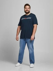 Jack & Jones T-Shirt JJECORP LOGO TEE SS CREW NECK NOOS Dunkelblau