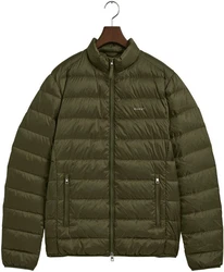GANT Herren Daunen-Steppjacke LIGHT DOWN JACKET oliv/grn/racing grn